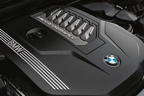 M TwinPower Turbo soros 6 hengeres benzinmotor.